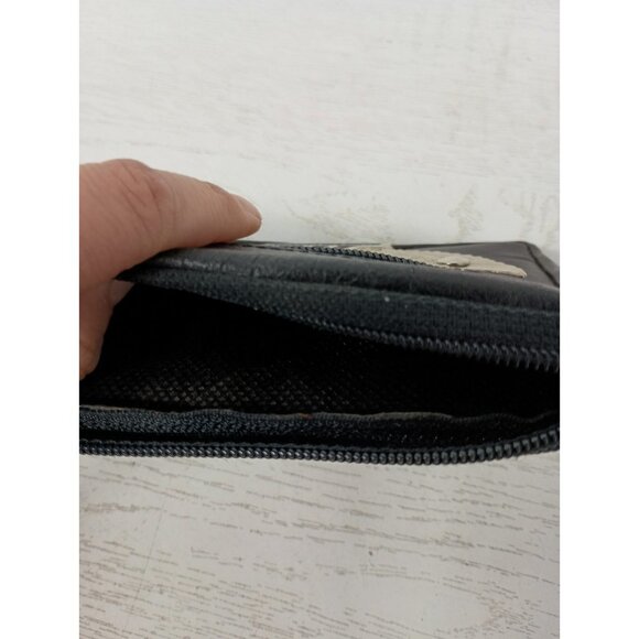 Vintage Harley Davidson Motorcycles Mens Wallet Black Leather Logo Zippered - Picture 5 of 7